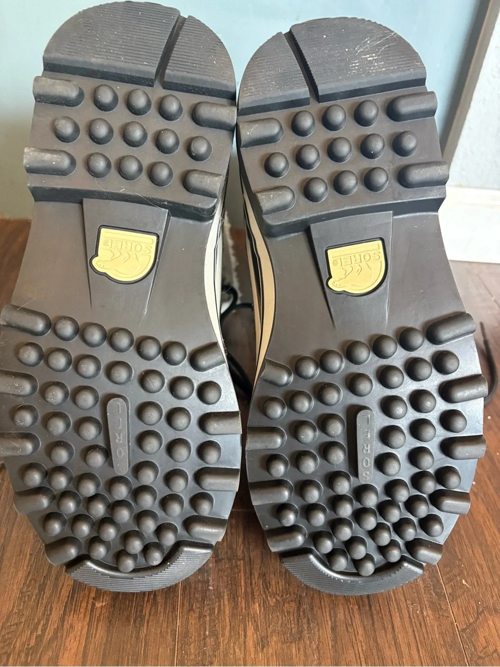 Sorel waterproof rubber